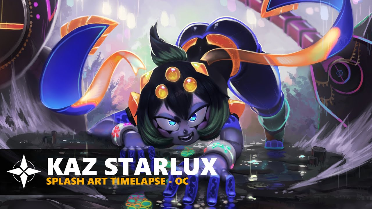 KAZ TIMELASPE Hunter STARLUX splashart nessdraw 20260203
