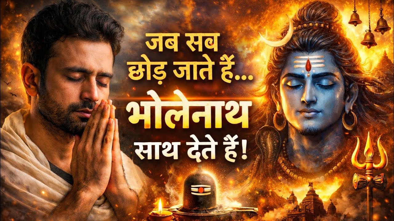 जब सब छोड़ गए… शिव साथ रहे | Heart Touching Shiv Bhajan | Har Har Mahadev