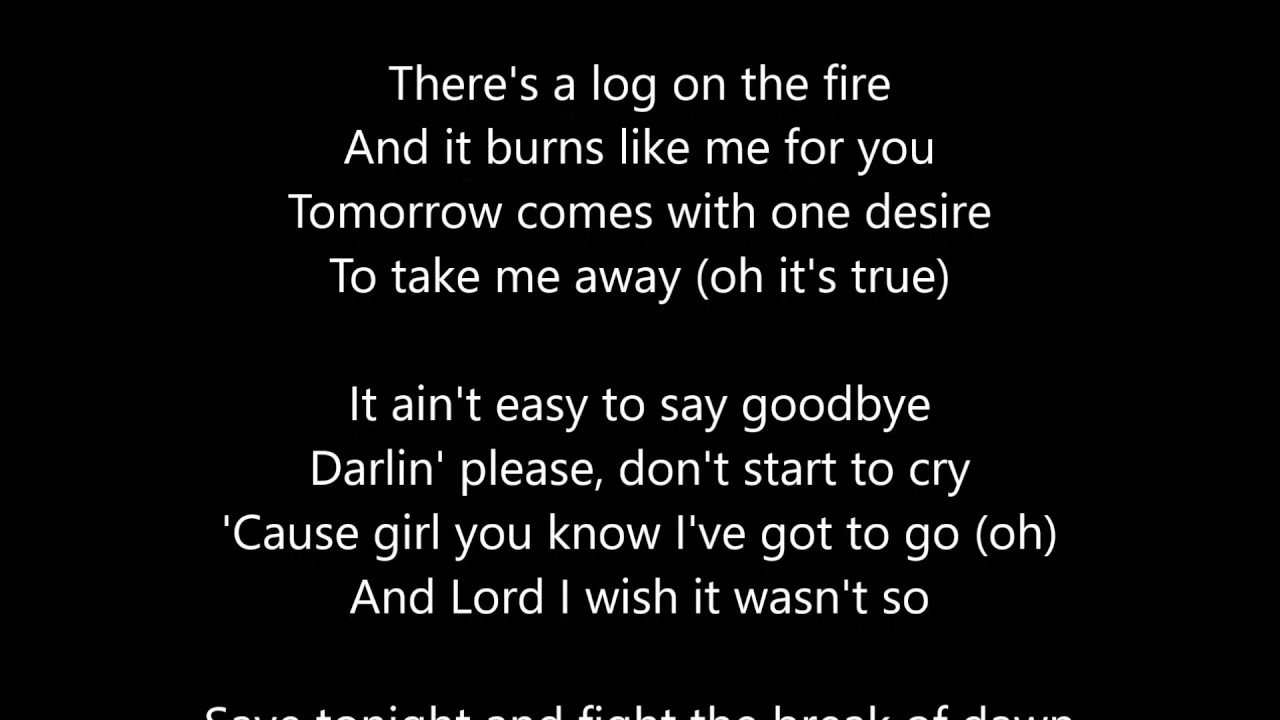 Eagle-Eye Cherry - Save Tonight - Lyrics Scrolling
