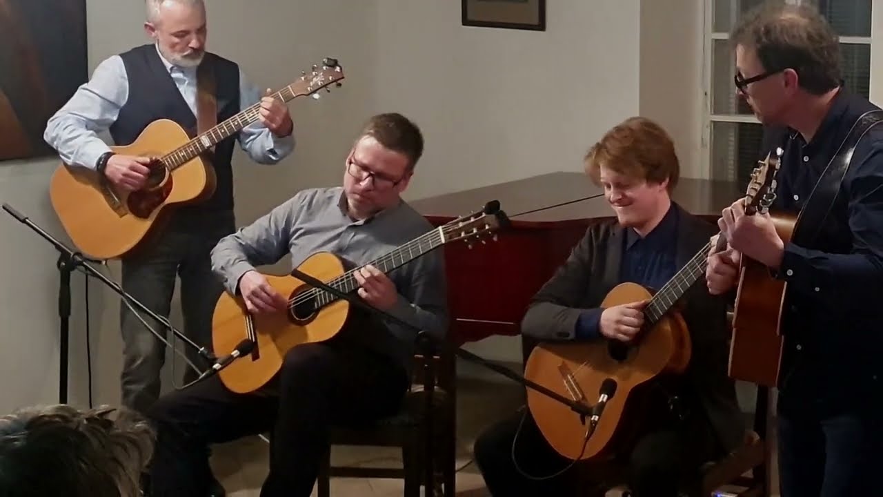 Bohemian Guitar Fingers -  Blue Bossa  - Jam session