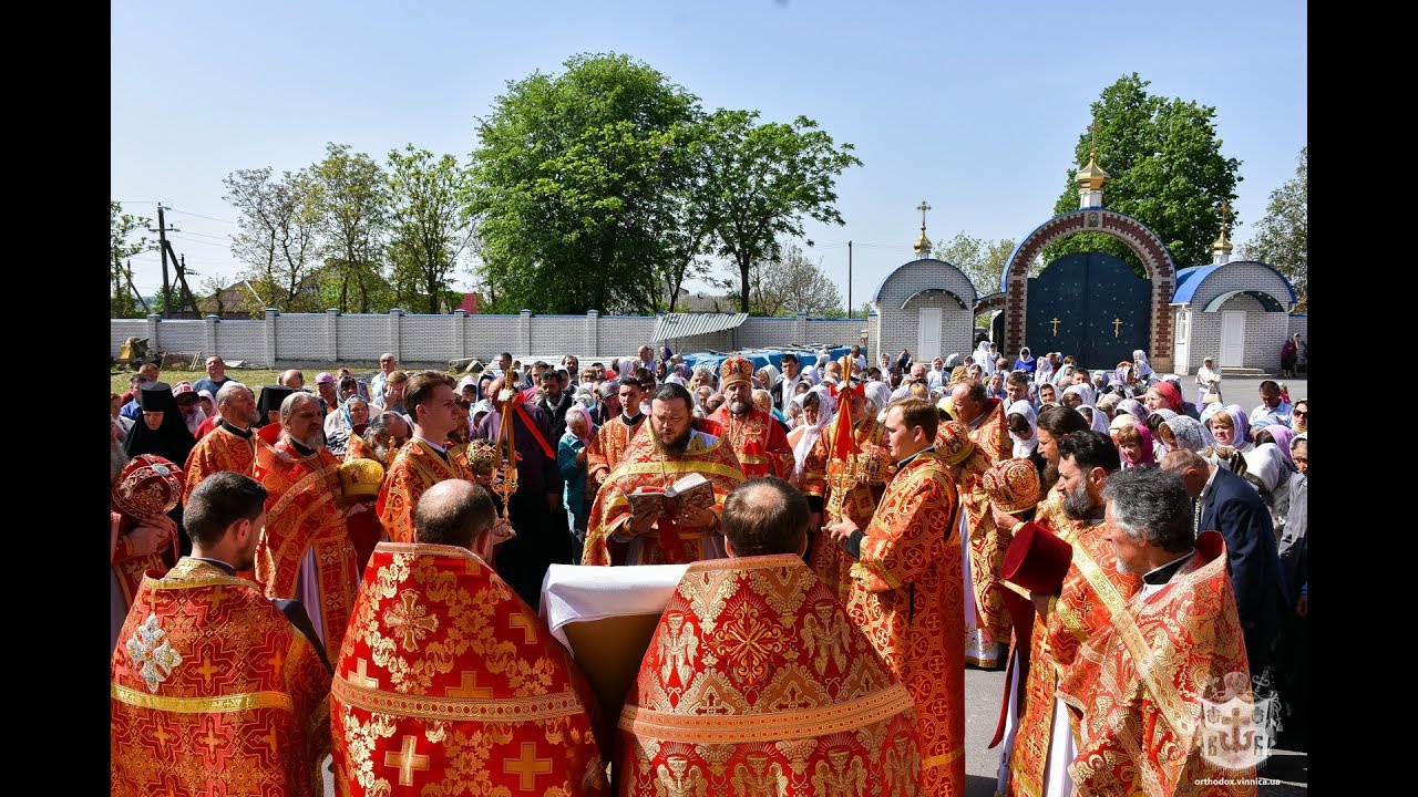 Архієрейське богослужіння у Барському монастирі 02.05.2018 р.