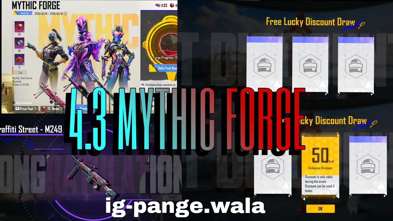 🔥 4.3 UPDATE – MYTHIC FORGE ITEMS FULL DETAILS! 🔥