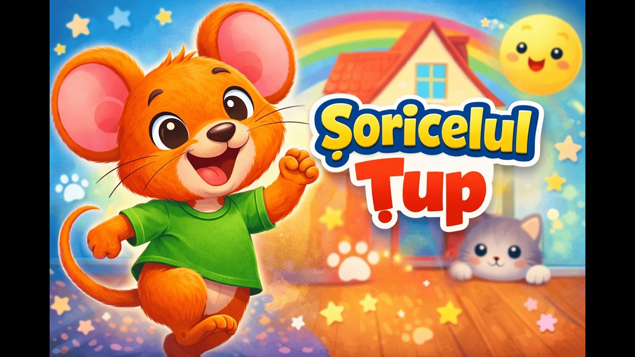 Șoricelul Țup 🐭 | Cântec pentru copii cu rimă și mișcare | LaLaBum Kids