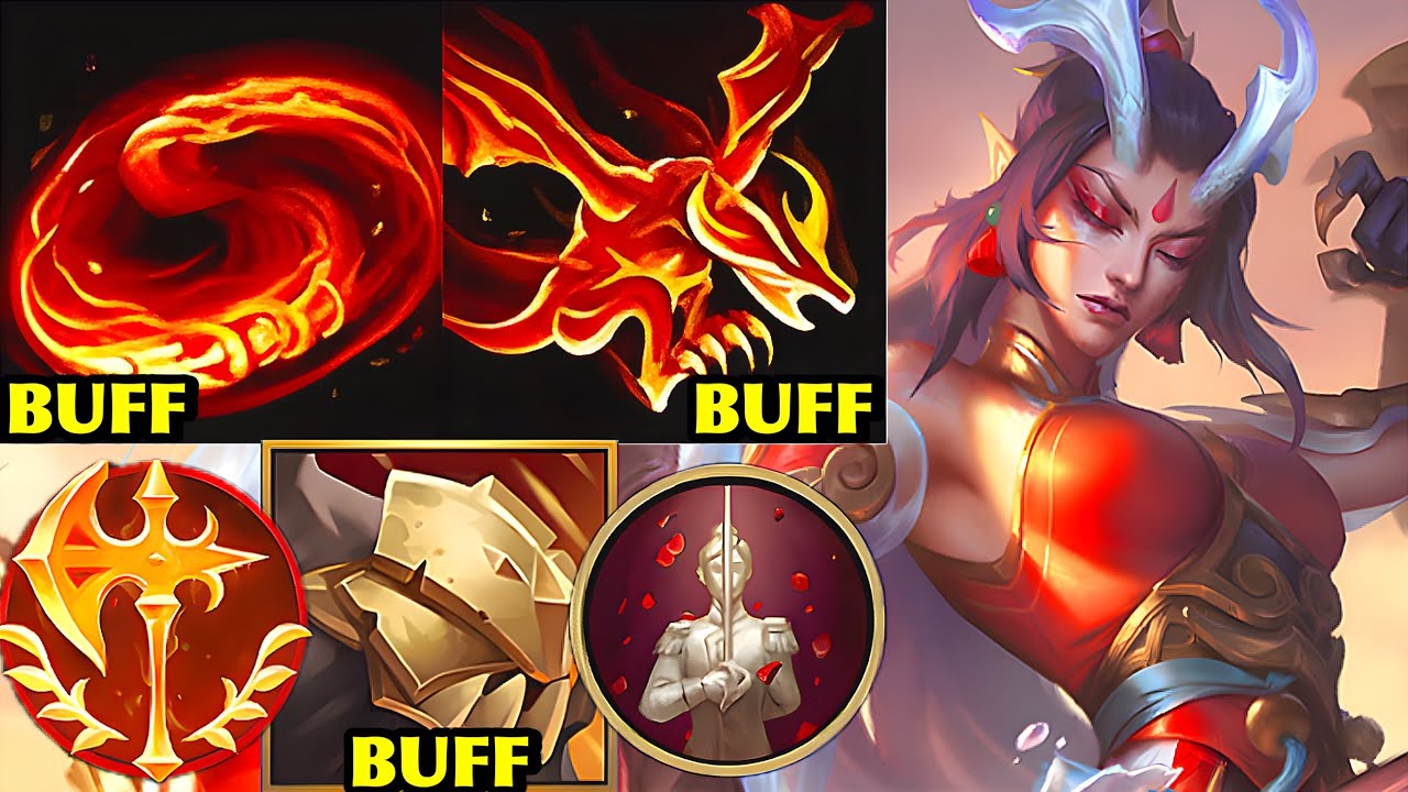 Wild Rift China Shyvana | BUFFED SHYVANA WITH DEAD MAN’S SPEED! IS SHE BROKEN NOW? | Build & Runes