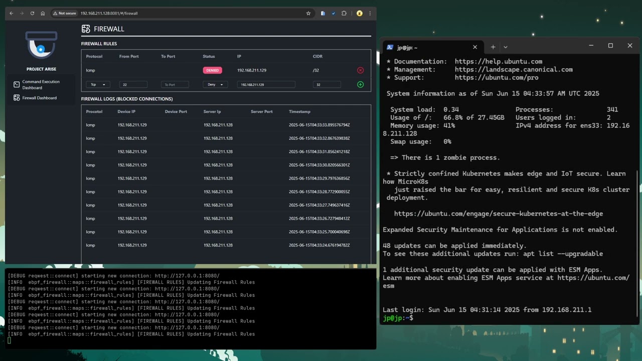 Phase 2: Network Firewall | Hobby Project | using #rust #aya #ebpf