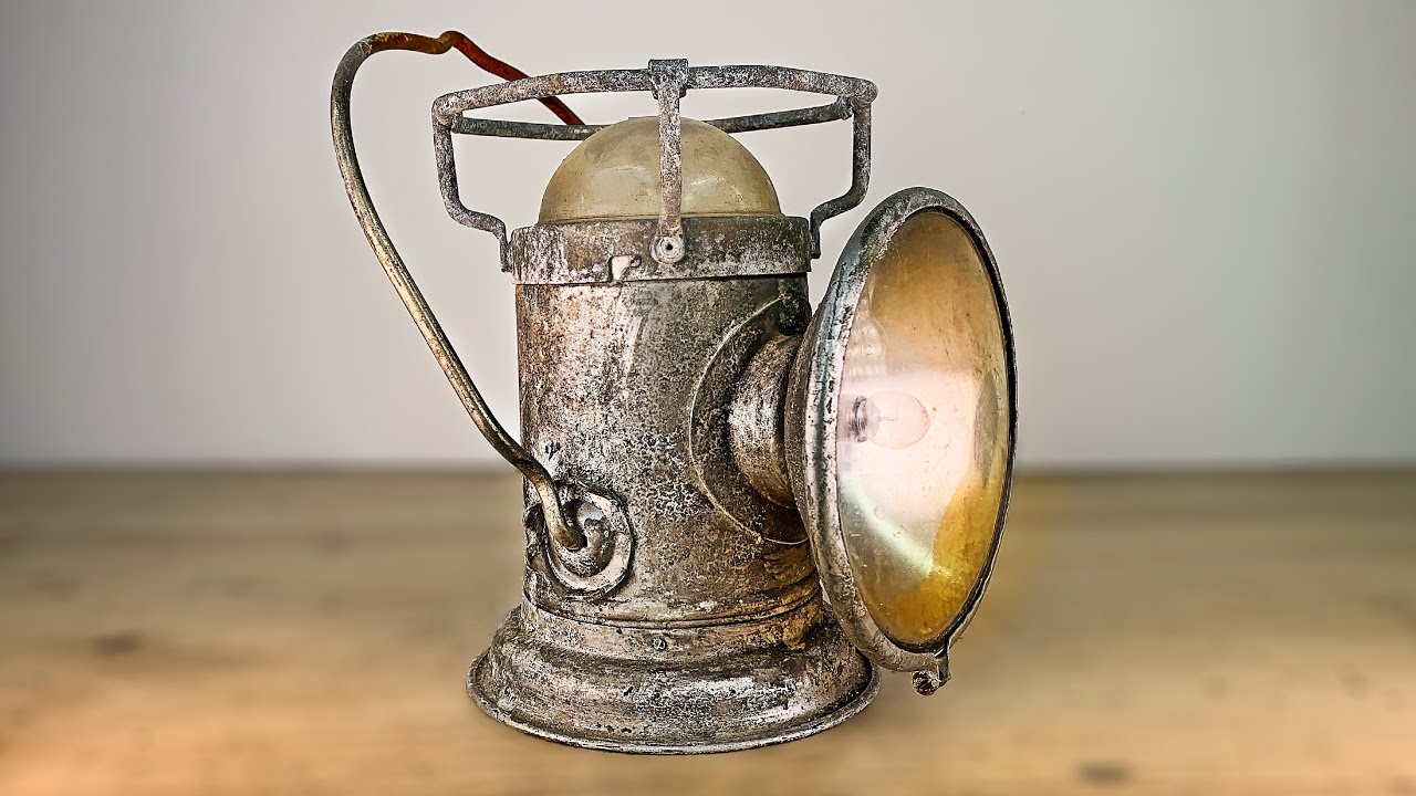 1960s Rusted Military Lantern Restoration