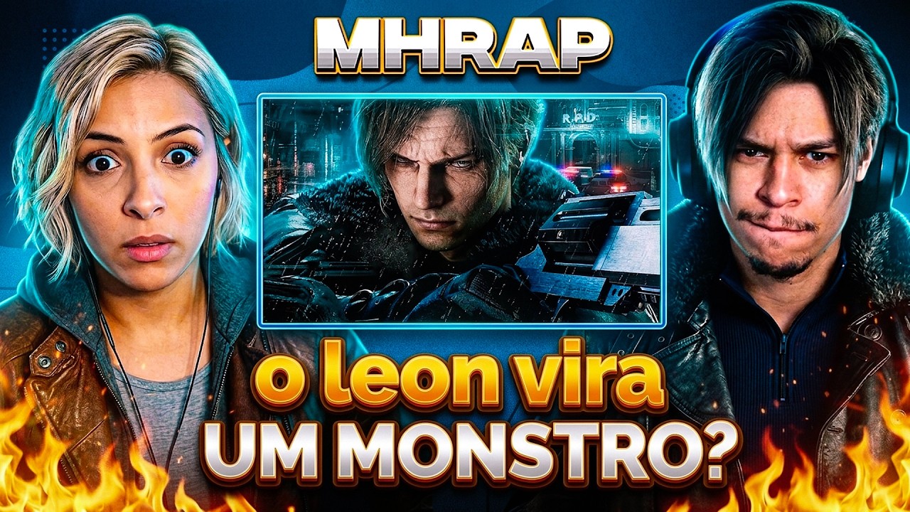 MHRAP: Tipo Leon S. Kennedy ☢️ (Resident Evil Requiem) | [Casal Jounin React] 🔥