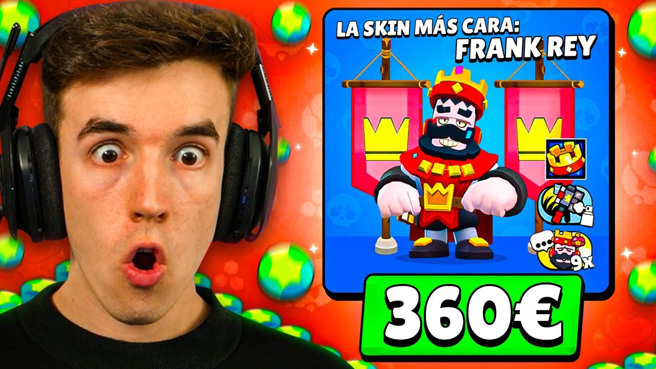 COMPRO a FRANK REY *LA SKIN MAS CARA* de BRAWL STARS