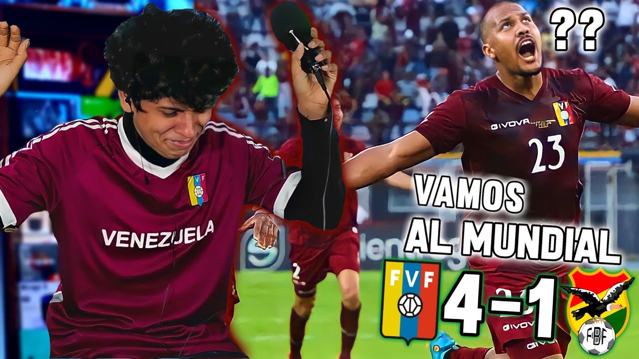 REACCION VENEZUELA VS BOLIVIA 4-1 | BOLIVIA HUMILLADA | ELIMINATORIA QATAR 2022