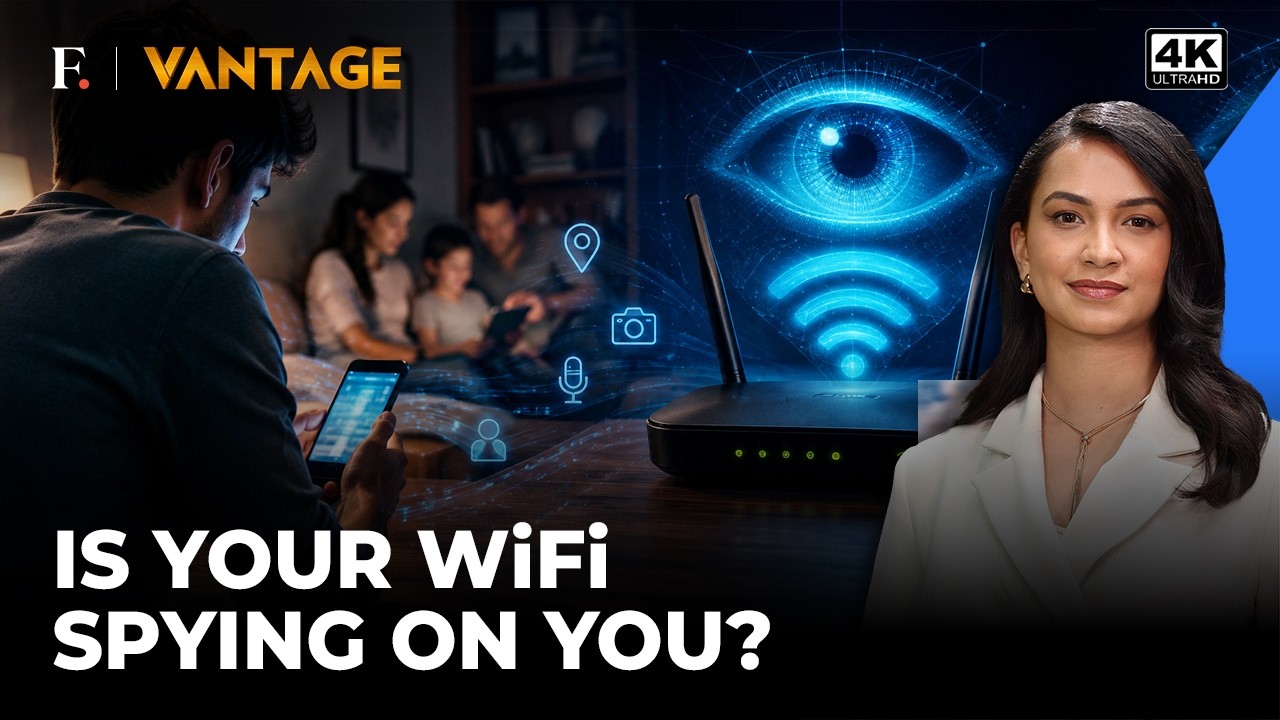 Ваш Wi-Fi следит за вами: скрытое наблюдение внутри вашего роутера | Vantage on Firstpost | 4K