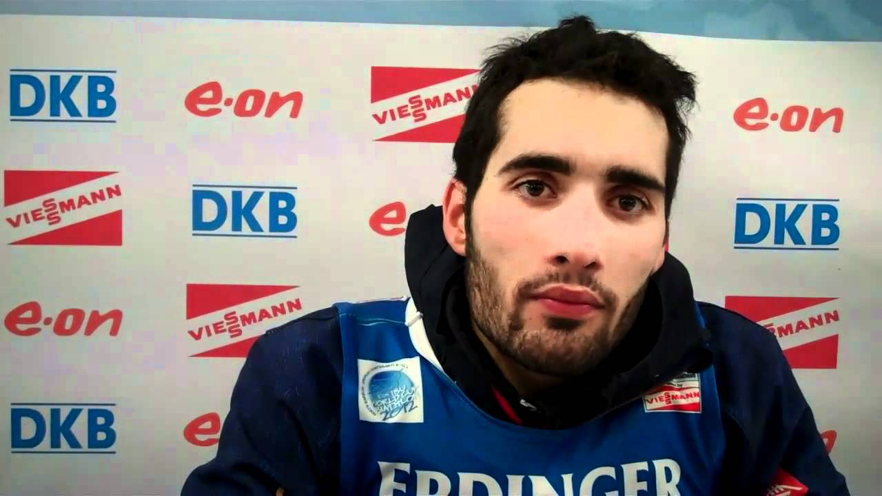 Number One Martin Fourcade Finishes First  in Kontiolahti