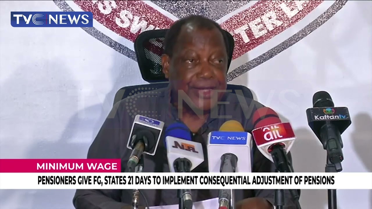 Pensioners Give FG, States 21 Days To Implement Consequential Adjustment Of Pensions