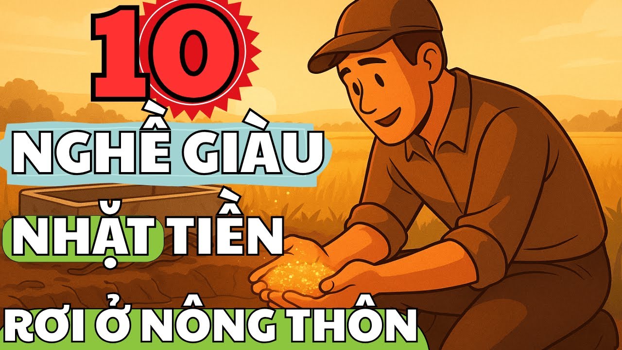 10 Nghề Giàu ‘Nhặt Tiền Rơi’ Ở Nông Thôn | Chạm Đến Thành Công