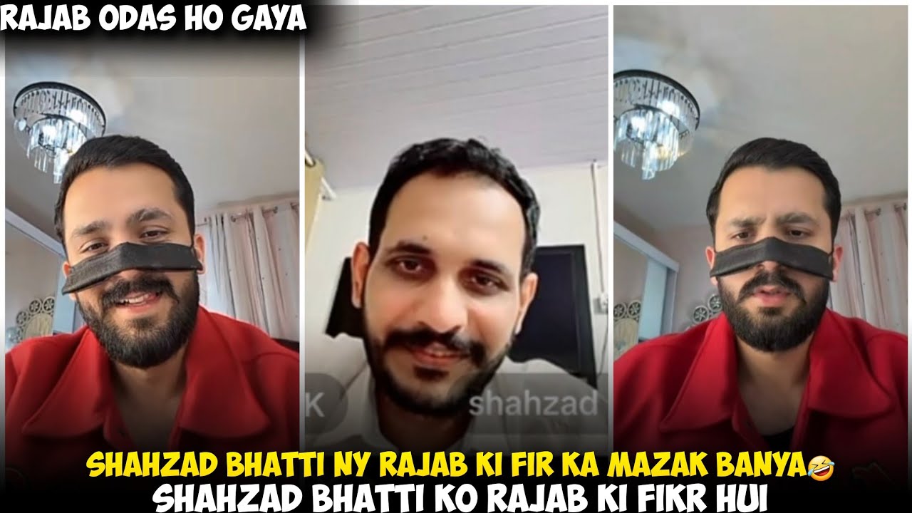 Shahzad Bhatti Ny Rajab Butt Ki Fir Ka Mazak Banya | Shahzad Bhatti Ko Rajab Ki Fikr Hui 