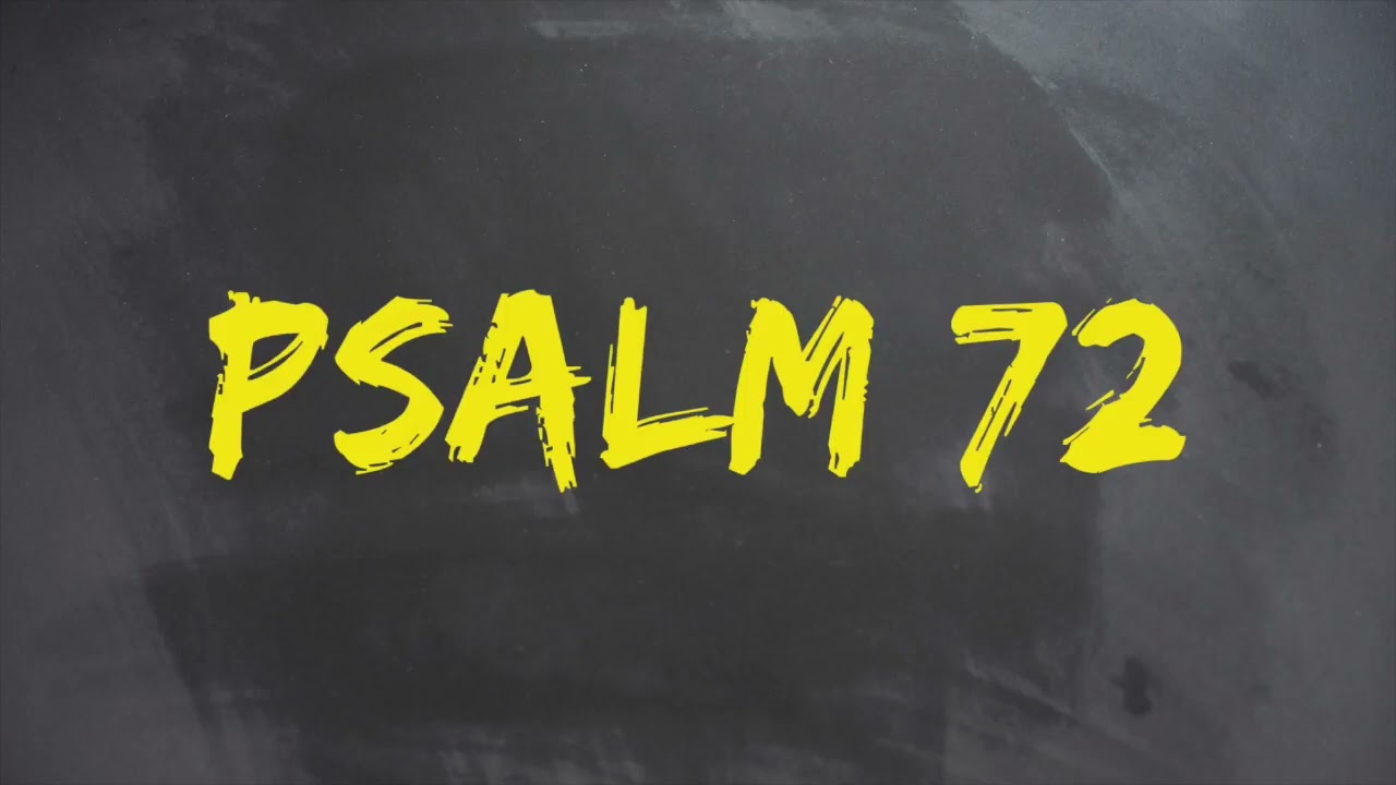 PLASTER MIODU || Psalm 72: Chudziaki
