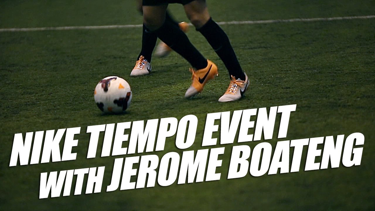 Nike Tiempo 5 and 94 Event in Munich with Jerome Boateng