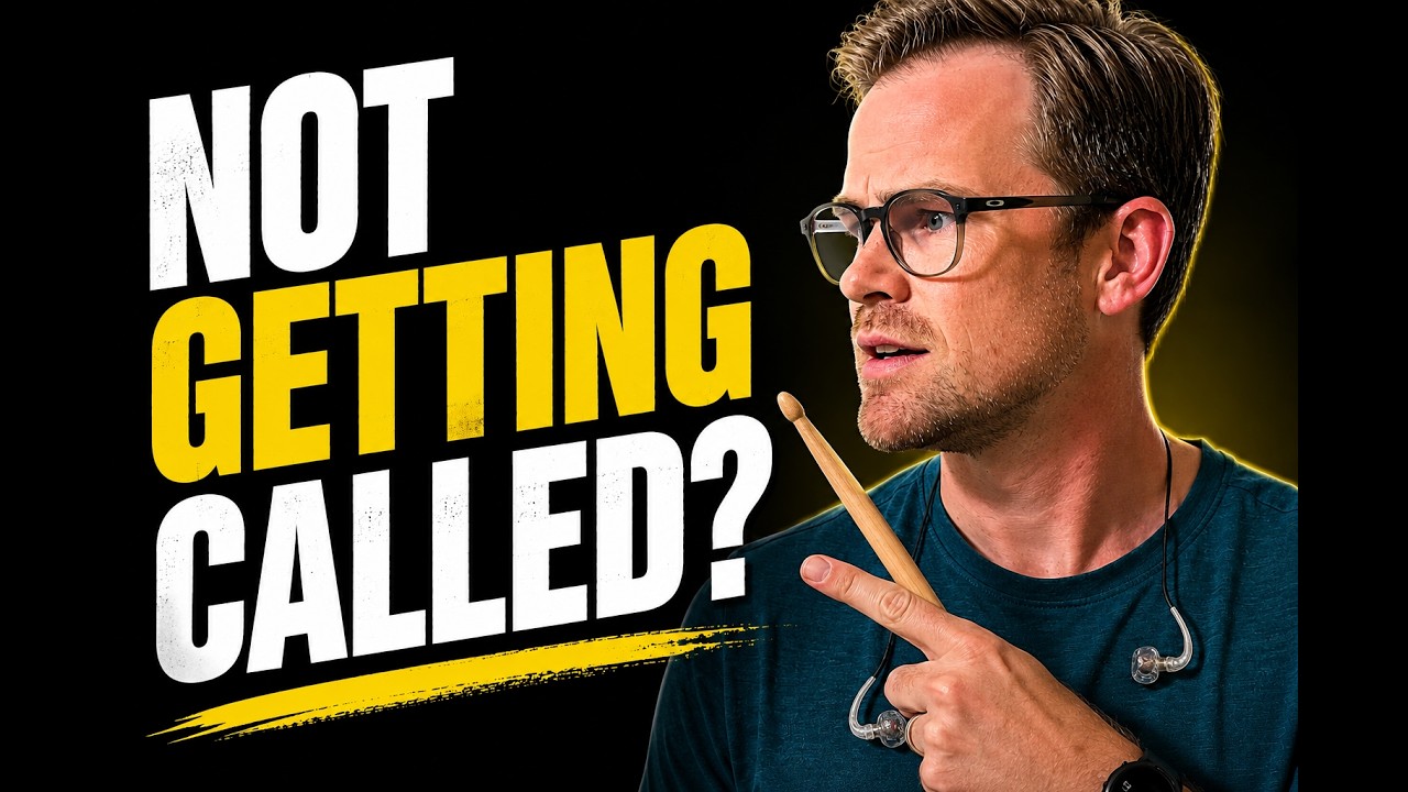Get more PAYING gigs in 2024 || 5 easy tips for drummers