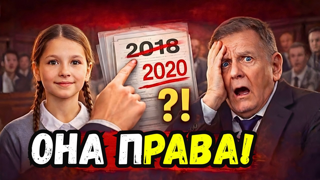 Судья прервал школьницу в зале суда...Пока она не поправила его на трёх языках