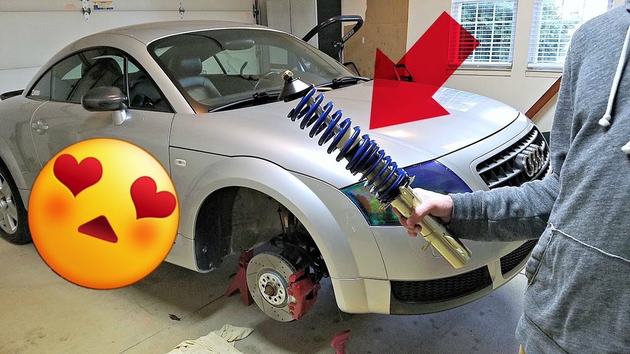 Slamming a Audi TT! |  Solo-Werks Coilover Install