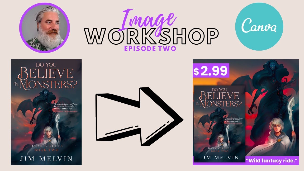 I make Facebook Ads from YOUR book covers 💪 (The Image Workshop - Ep. 2)