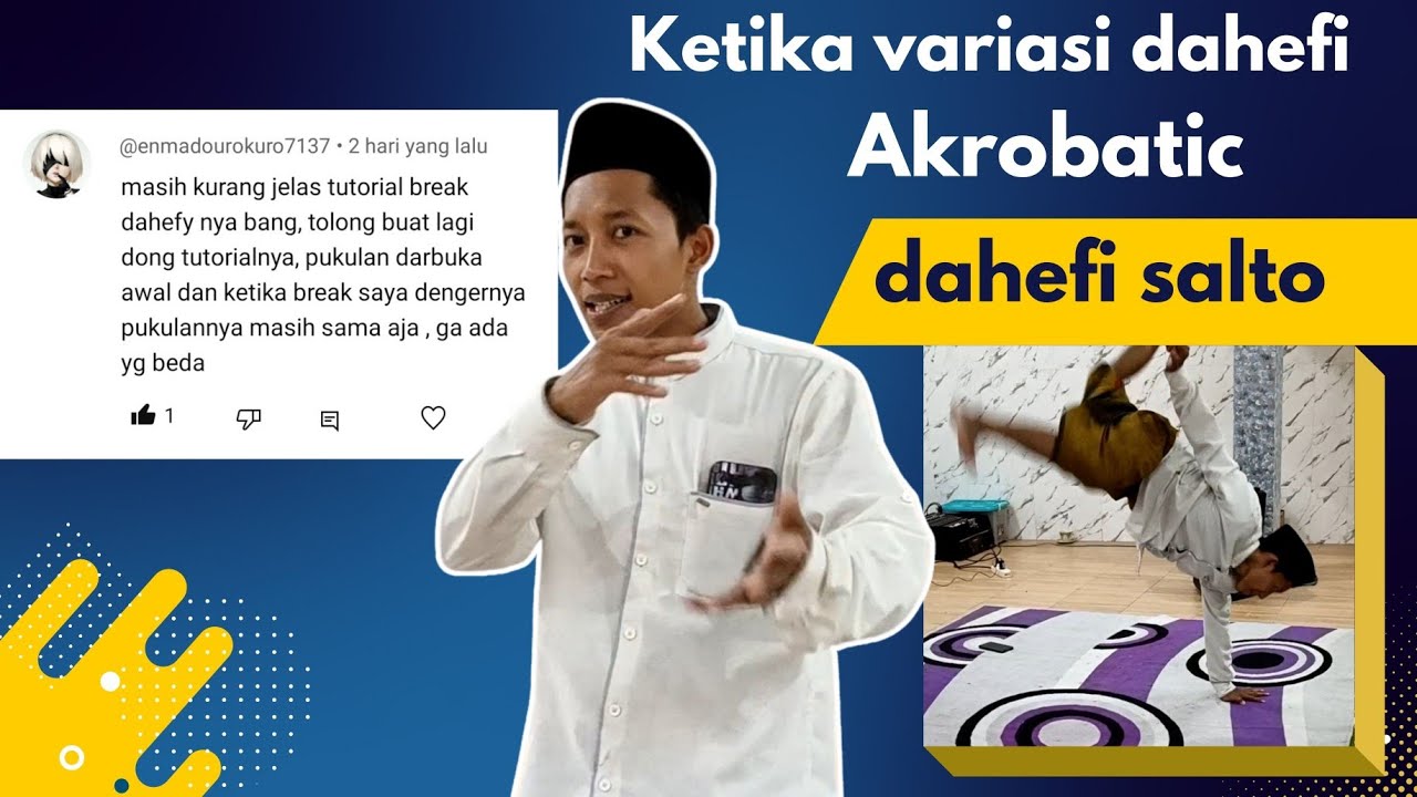 Request!! BREAK DAHEFY + Bonus variasi salto !!!!