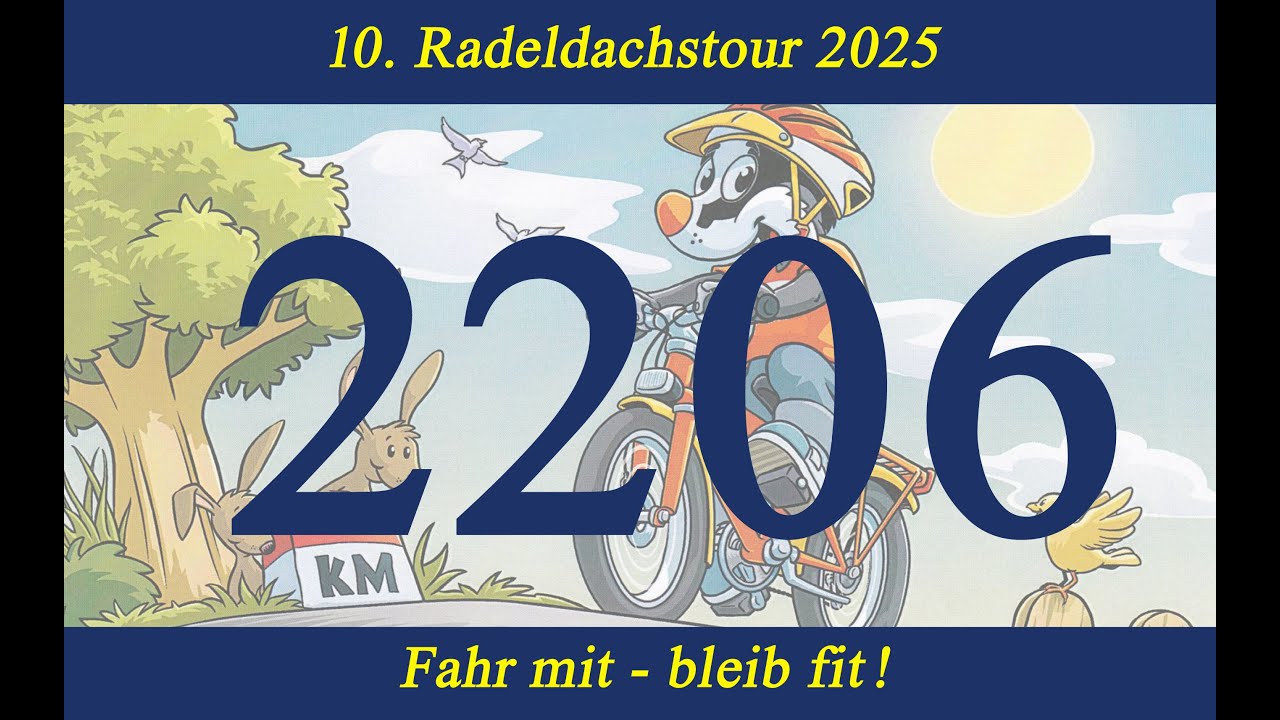 Strecken Video Radeldachse 2025
