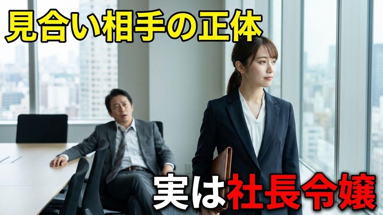 【感動】見合いで即振られた美女が職場に転職？部長の執拗なイジメ…助けた俺が知った彼女の衝撃の正体とは