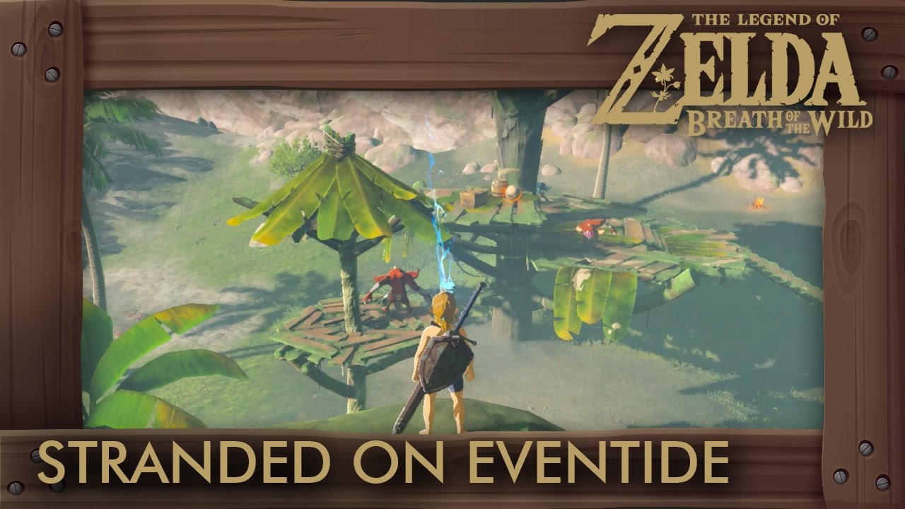 Zelda Breath of the Wild - Stranded on Eventide Shrine Quest