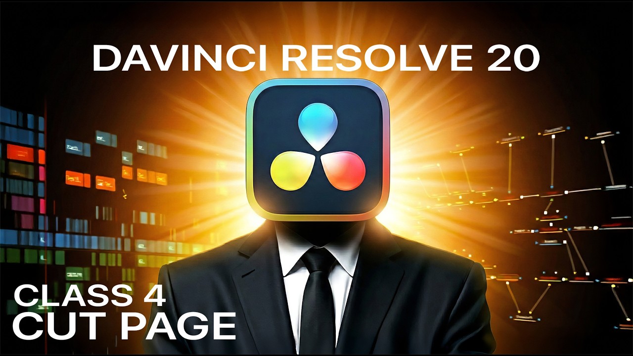 DaVinci Resolve 20 Beginner - Class 4 Cut Page