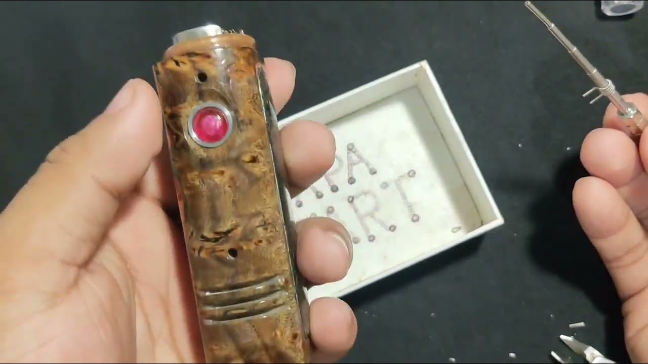 ZETEKI HYBRID STABWOOD BUILD TUTORIAL, SINGLE BATT MOD 18650 USING BOBWIRES 26G ALIEN DUAL CORE