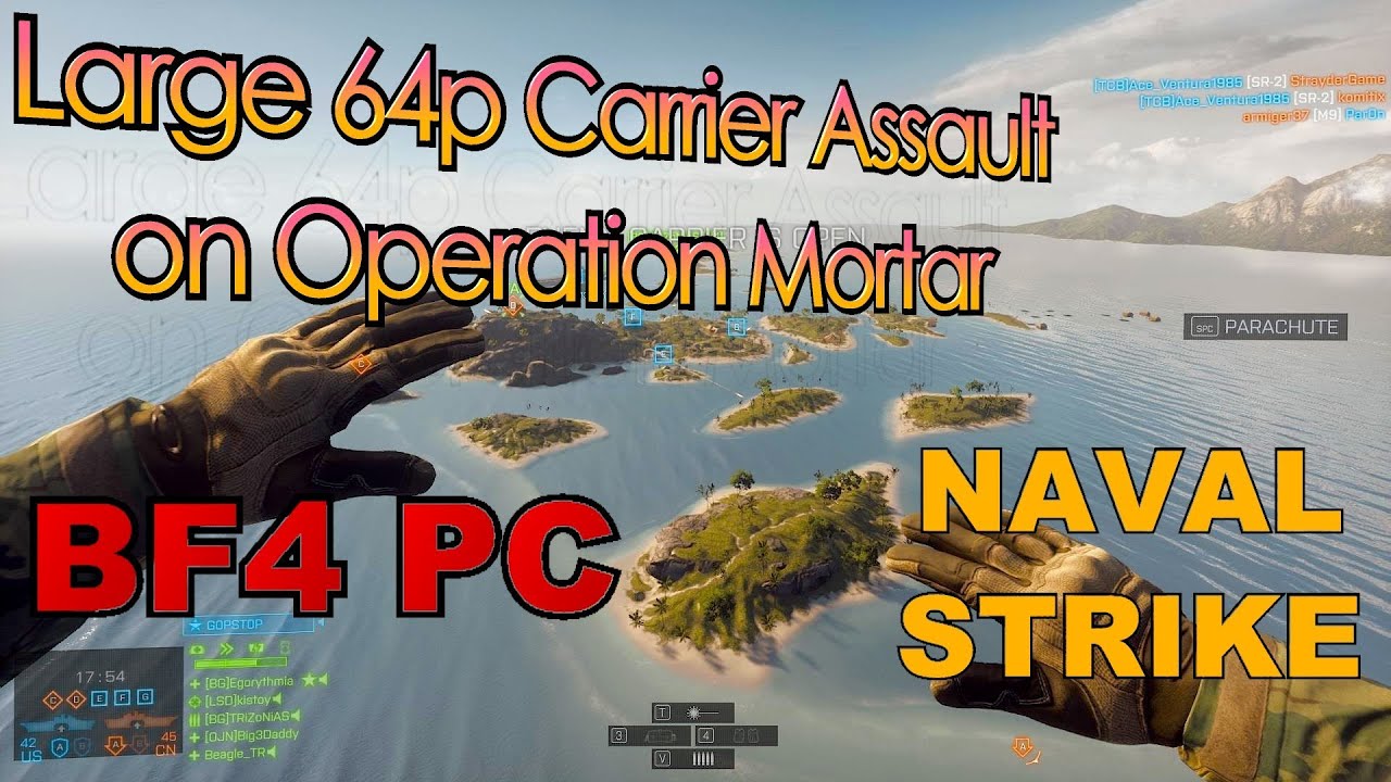 Battlefield 4: Smooth Carrier Assault Victory on Operation Mortar (PC, Ultra, 1080p) GTX 680