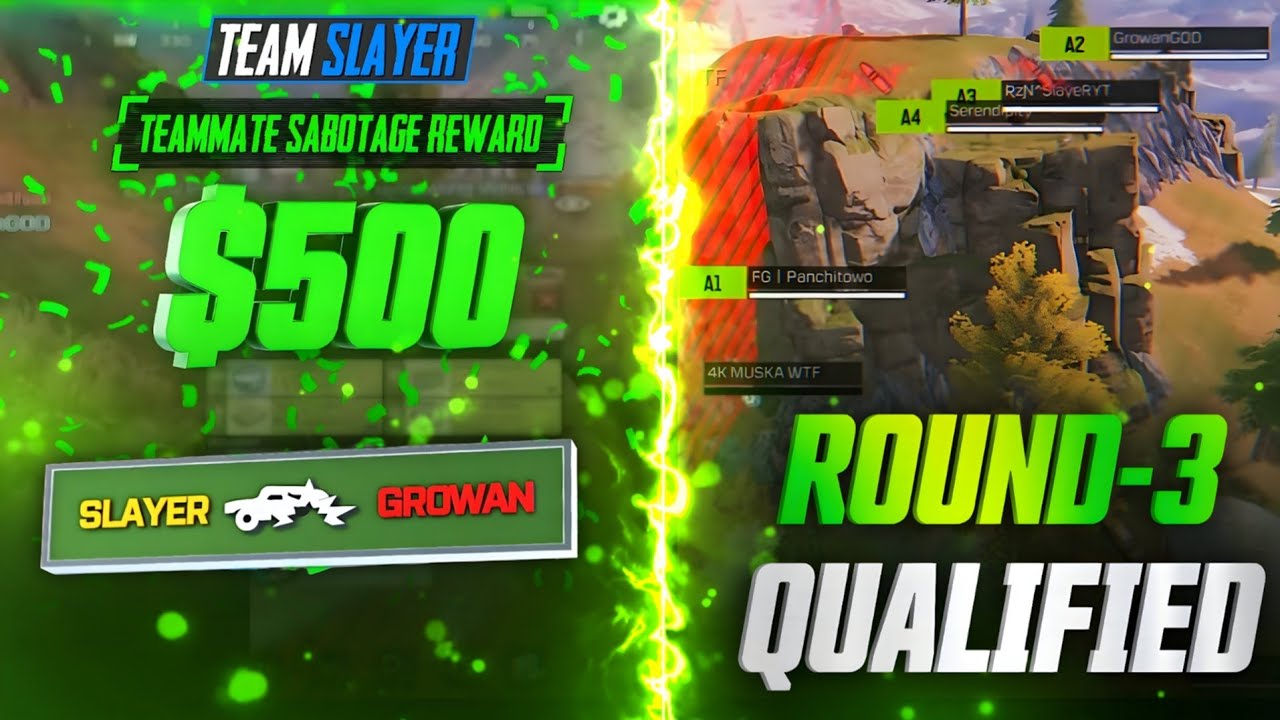 We Won 500$ and Qualified To ROUND 3 of @iFerg 25k$ Tournament!