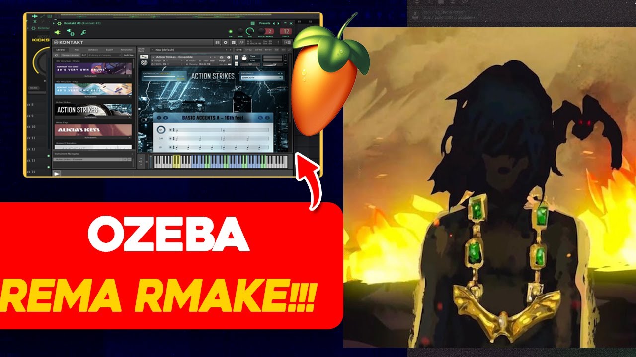 How to make A Rema Type Beat From Scratch| Fl Studio Tutorial