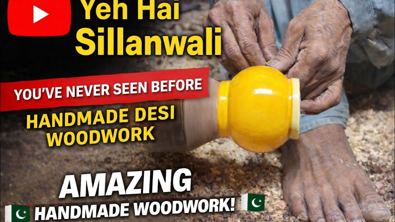 Yeh Hai Sillanwali 😍 | Desi Woodwork Jo Aap Ne Pehle Nahi Dekha ||Handmade Woodwork in Sillanwali❤️