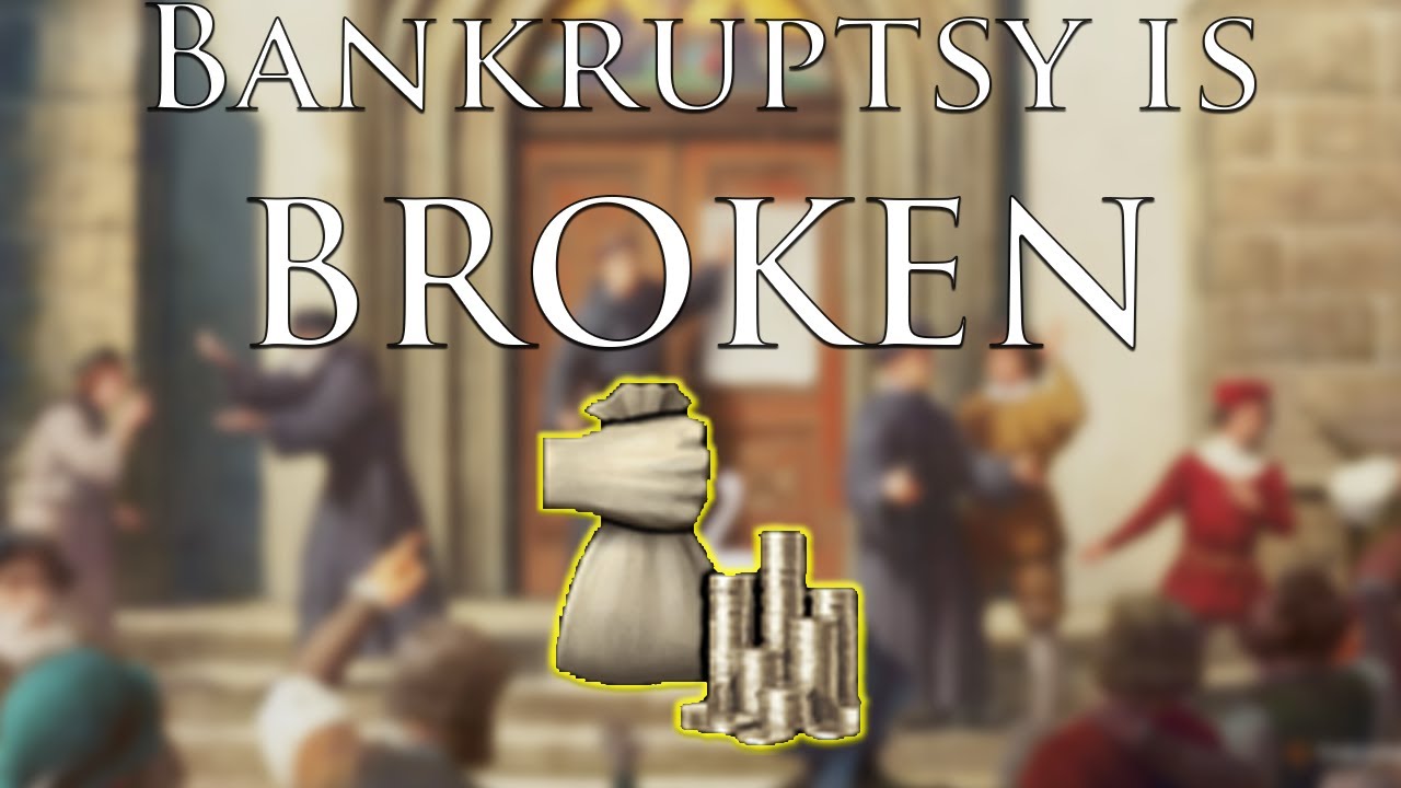 Bankruptcy is BROKEN in EU5