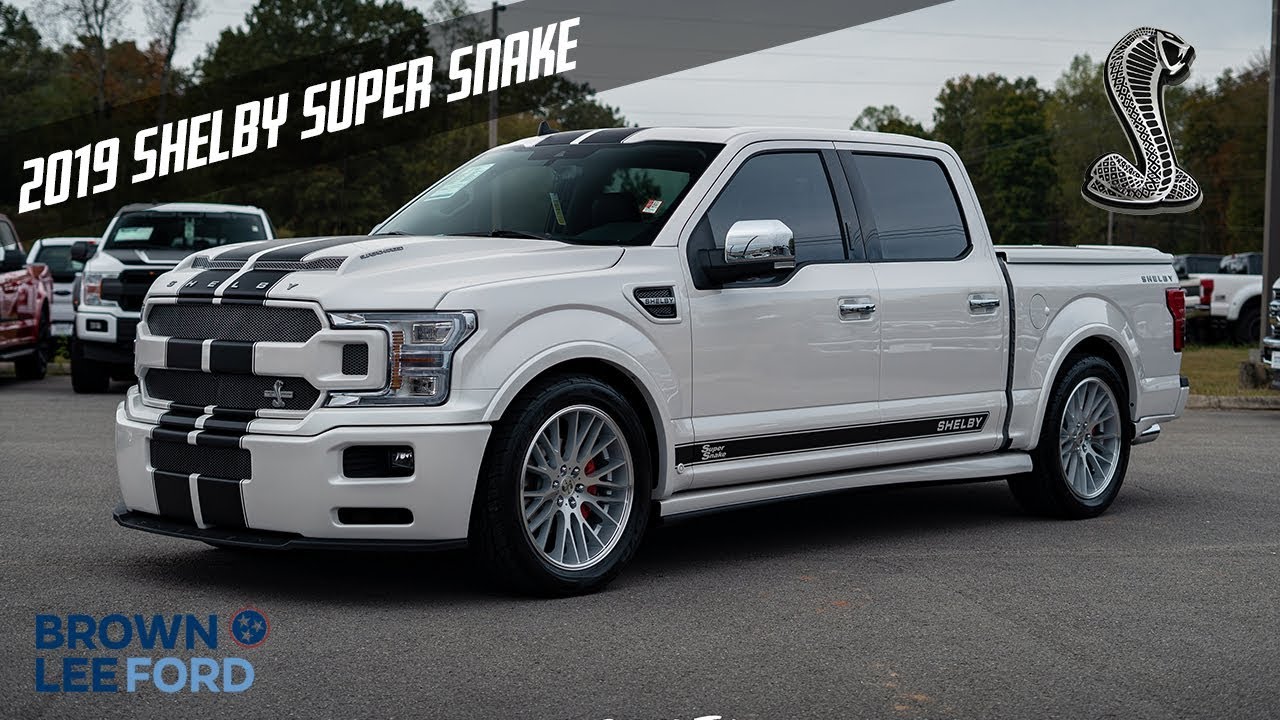 #1 из 1 2019 Shelby Super Snake F-150 мощностью 755 лошадиных сил ПРОДАЕТСЯ. Цвет: белый, платино...