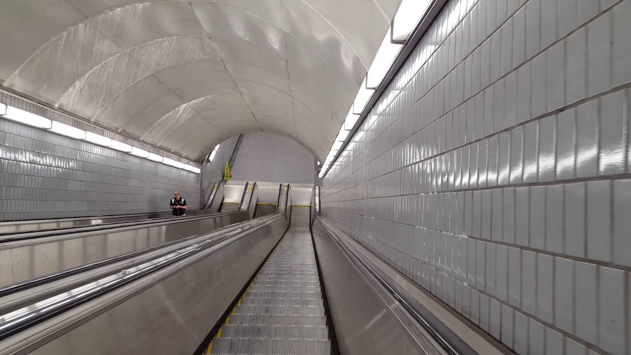MARTA Peachtree Center LONG Escalator - Atlanta, GA