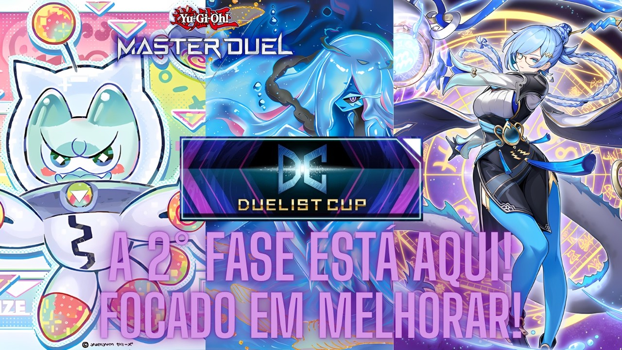 A 2° FASE ESTÁ AQUI! FOCADO EM MELHORAR A GAMEPLAY! - Yu-Gi-Oh! Master Duel.