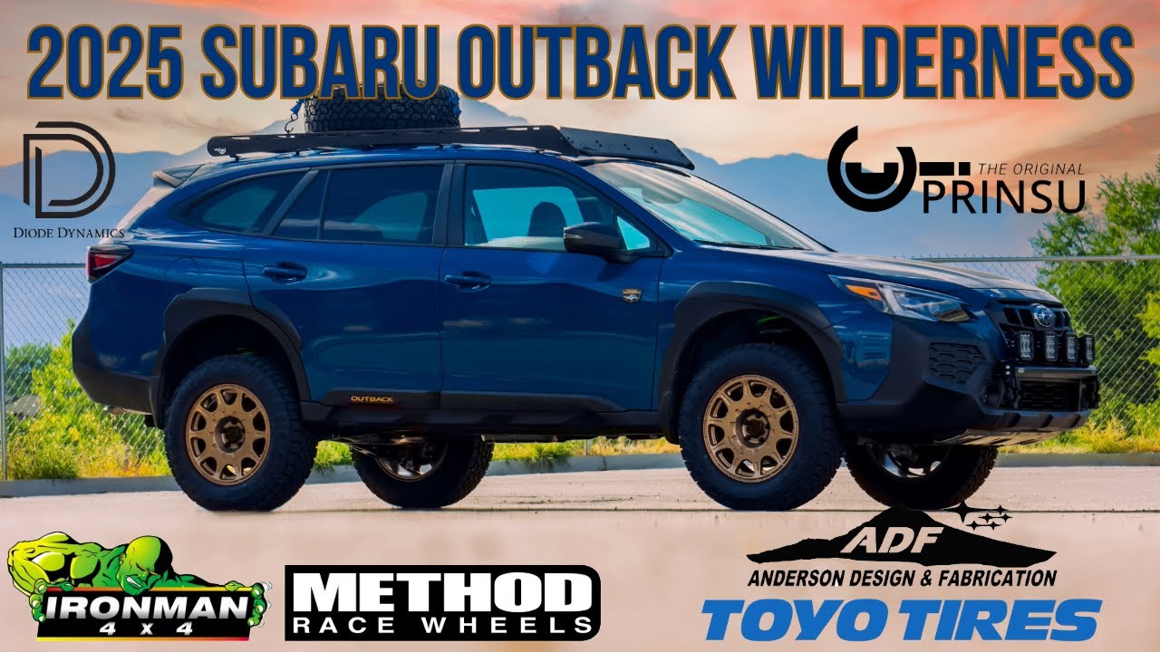 Lifted 2025 Subaru Outback Wilderness on 2