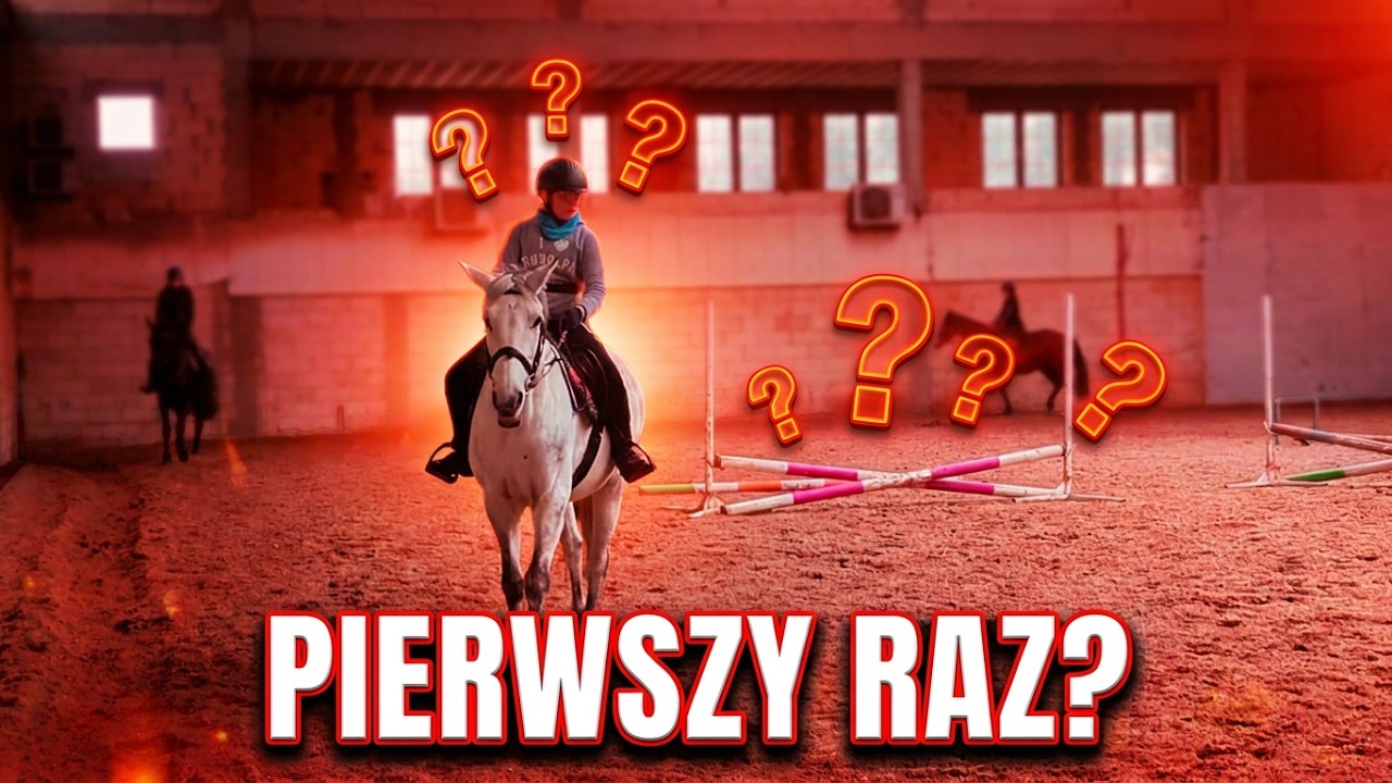 vlog 13 ze stajni Victor, dzisiaj pierwsze skoki na Rysce 🐴
