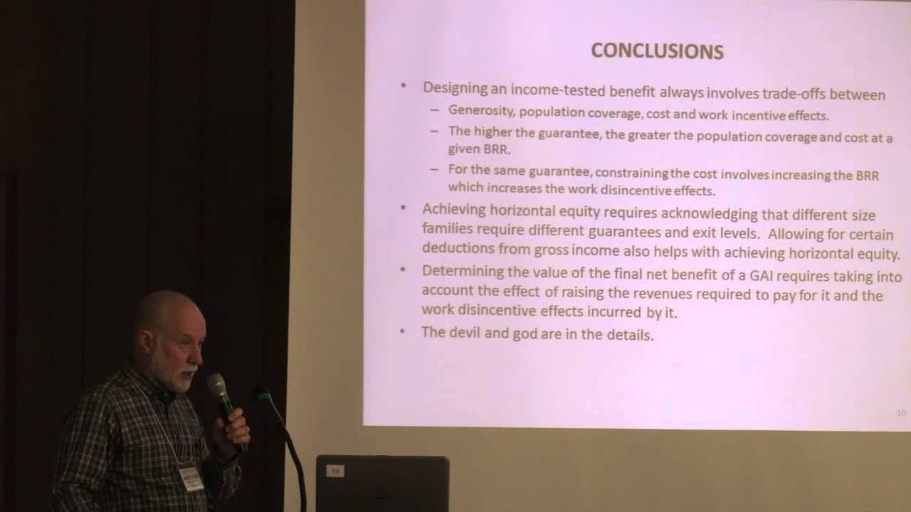 Panel 1: The Legacy of Mincome & other Basic Income Experiments - Harvey Stevens