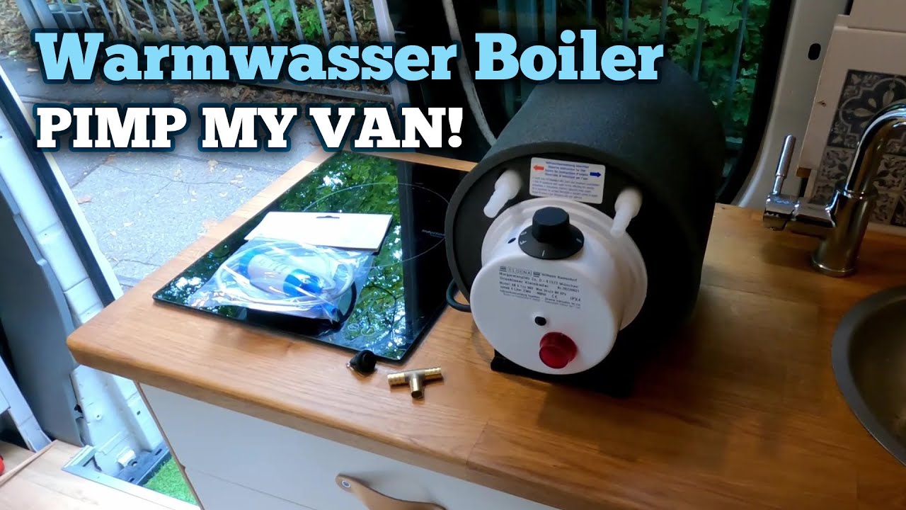 Warmwasserboiler einbauen - Elgena KB6 mit Armaflex isolieren - Warmduscher Van Optimierung