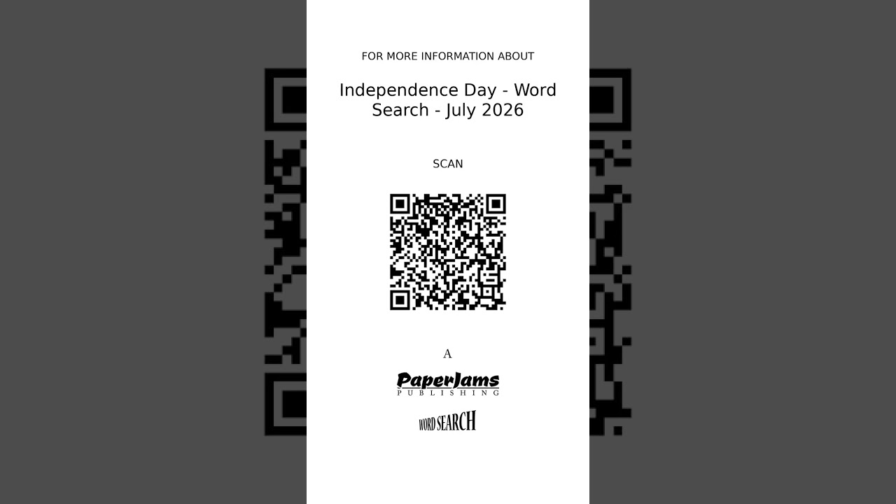 Puzzle #31 - Independence Day 2026 - Secret Word