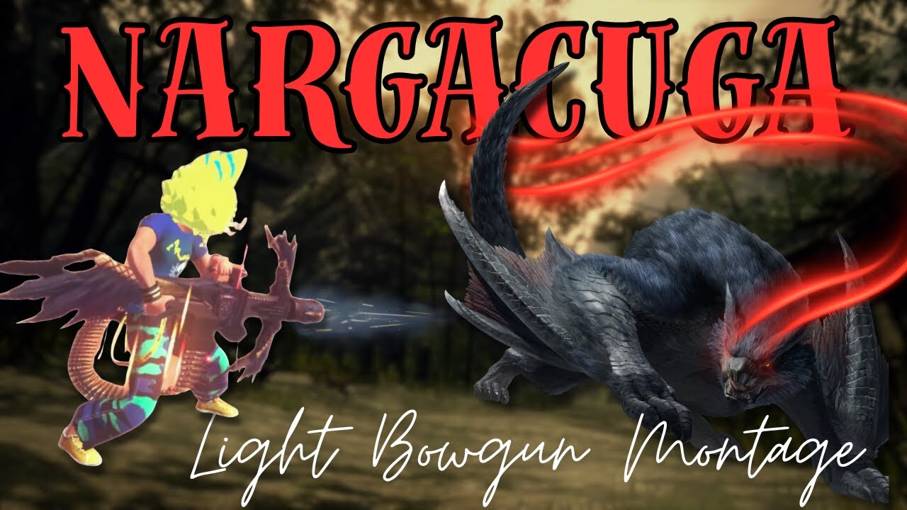 Shmorblin’s Nargacuga LBG Compilation | #mhnow