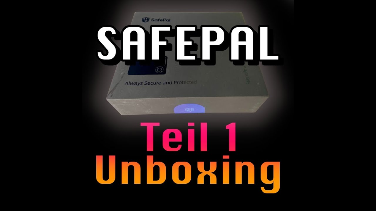 Krypto-Anleitung - Safepal S1 Hardware Wallet unboxing -Teil 1