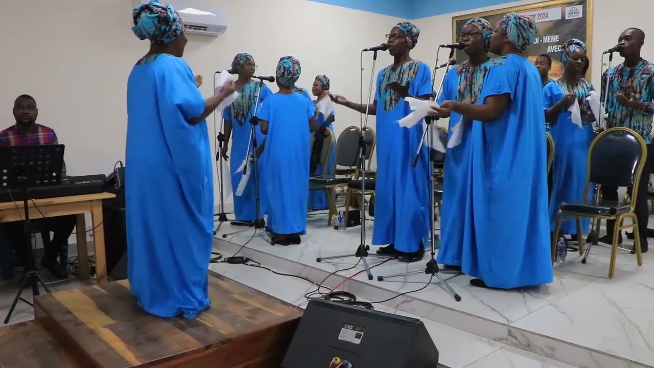 Chorale la voix de Jérusalem des cités ivoire étend ta main et bénis moi