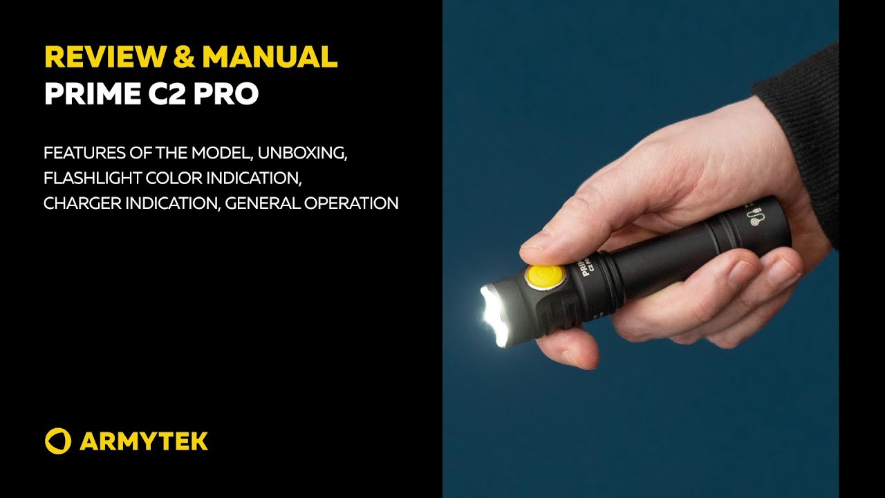 Review & Manual: Armytek Prime C2 Pro