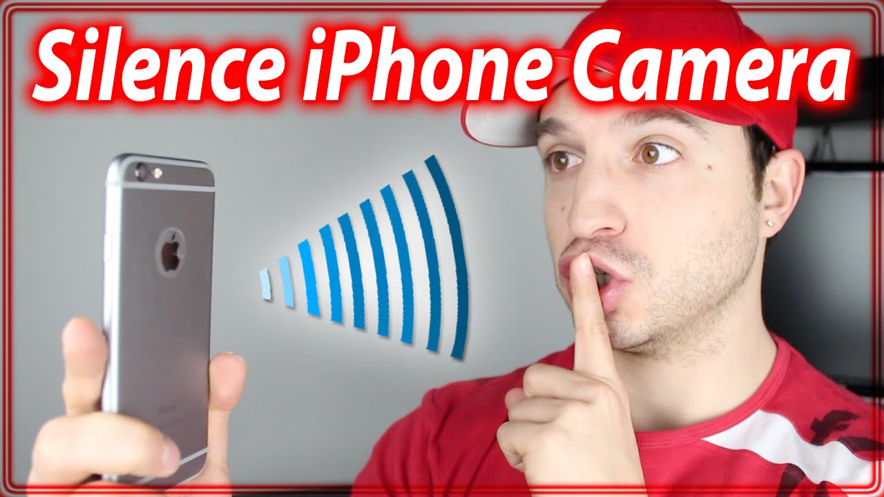 How To Silence iPhone Camera Shutter Sound - iPhone Camera Tips