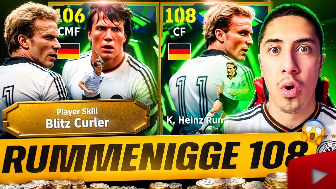 QIROL QAYTDI👑 RUMMENIGGE 108 - BLITZ CURLER🇩🇪😳 OPEN PACK 