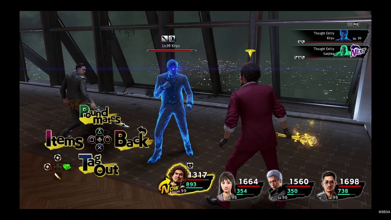 Yakuza Like A Dragon - True Final Millenium Tower Amon